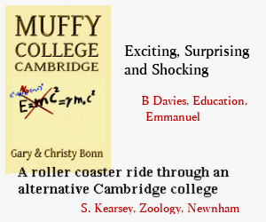 Muffy College, Cambridge - Published now!
